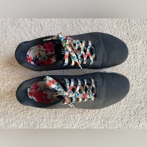 NOBULL Black Women's Shoes with Colorful Laces